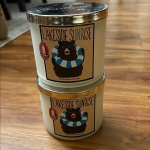Lakeside Sunrise Scented Candle Set (2)